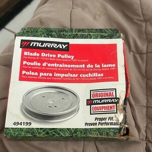 MURRAY Blade Drive Pulley - Silver